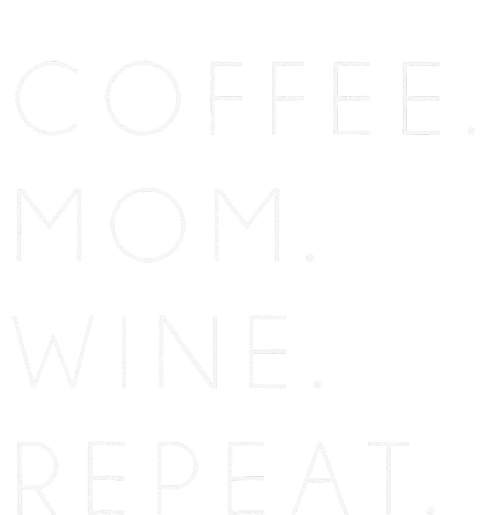 Coffee Mom Wine Repeat Funny Cute Mother's Day Gift Snapback Five-Panel Rope Hat