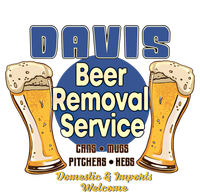 Davis Beer Removal Service Funny Party Ing Gift Kids T-Shirt