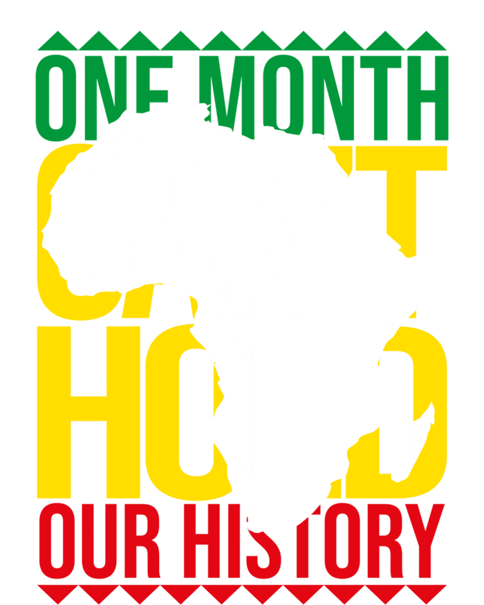 Black History One Month Can't Hold Our History African Pride Cute Gift Short Acrylic Beanie