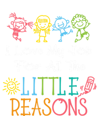 Daycare Teacher I Love My Job For All The Little Reasons Gift Short Acrylic Beanie