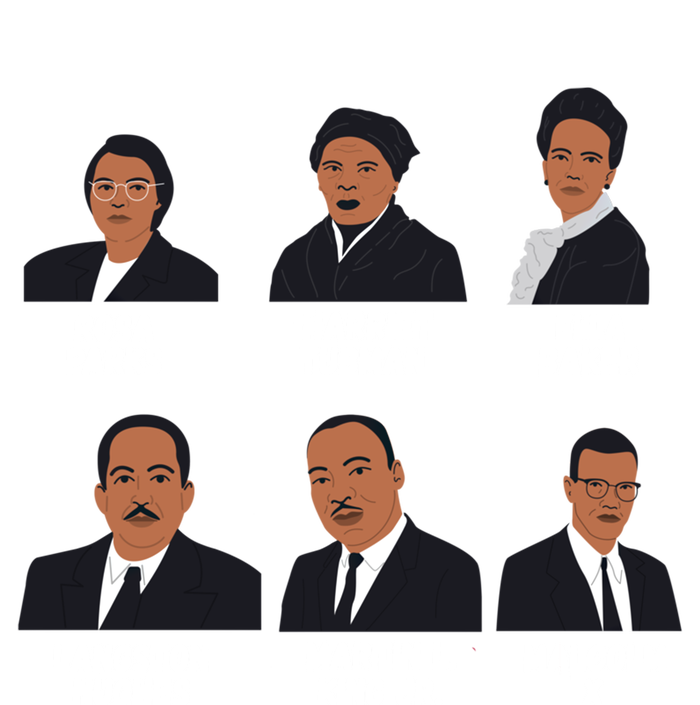 Black Leaders Inspiring Black History African American Funny Gift T-Shirt