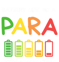 Funny Battery Life Of A Para Professional Teacher School Cool Gift T-Shirt