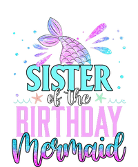 Sister Of The Birthday Mermaid Funny Matching Party T-Shirt