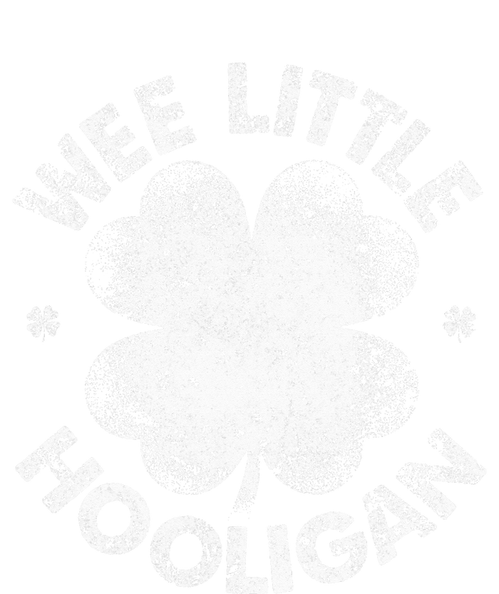 Wee Little Hooligan Funny St Patrick's Day Shamrock Coaster