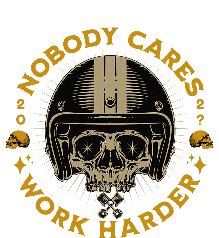 Nobody Cares Work Harder Motivational Ladies Essential Tank