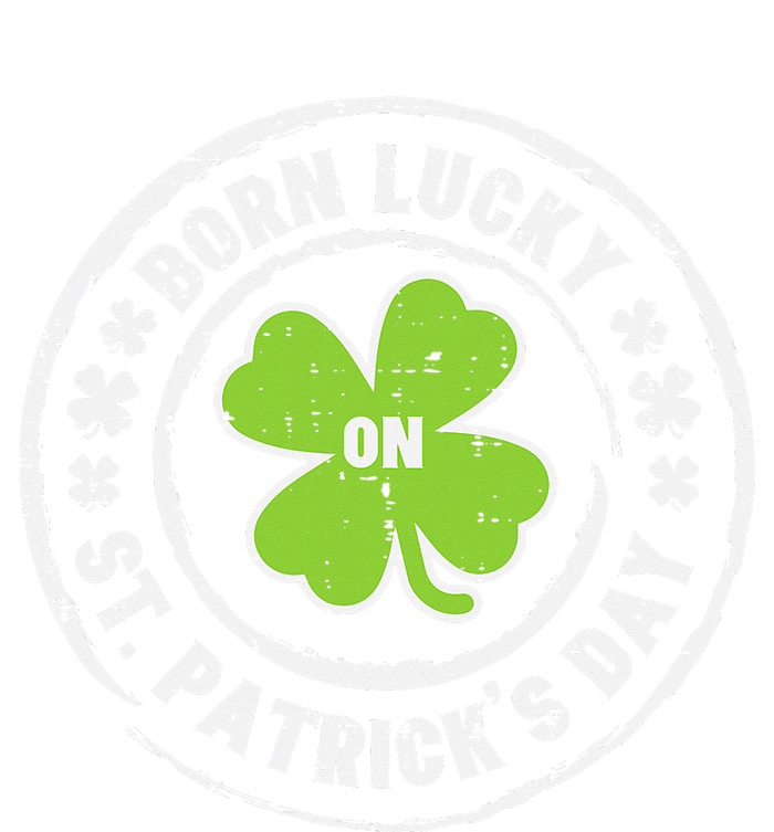 Born Lucky On St Patrick's Day Dabbing Leprechaun Birthday T-Shirt