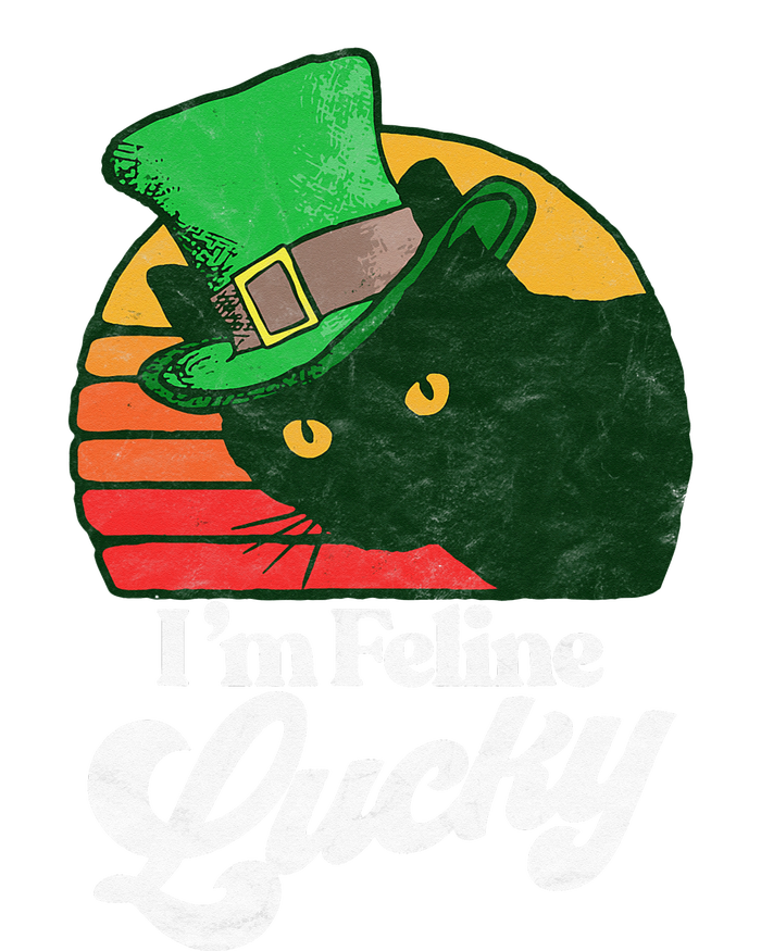 I'm feline lucky Funny Cat Owner St. Patrick's Day T-Shirt