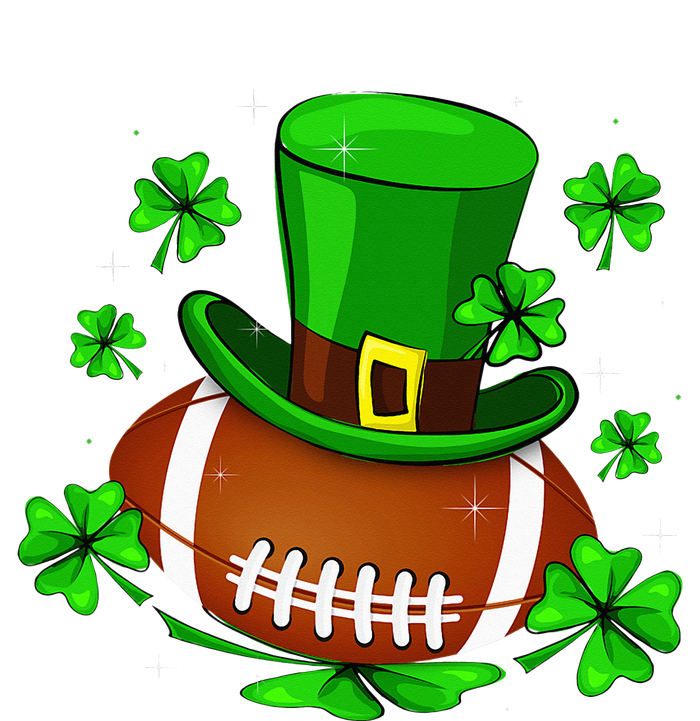 Football Leprechaun Shamrock Irish St Patricks Day T-Shirt