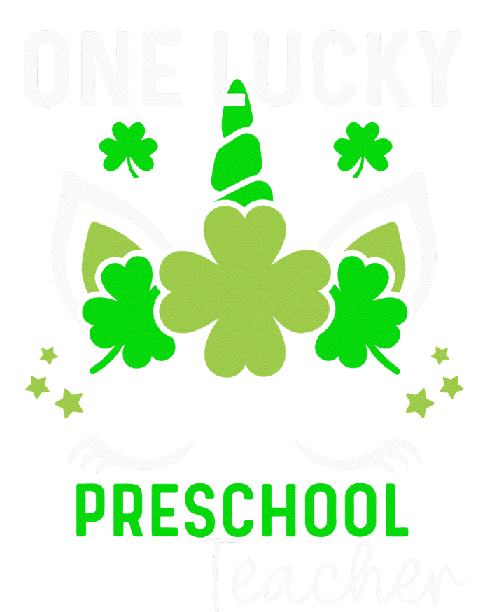 St Patrick's Day One Lucky Preschool Teacher T-Shirt