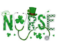 Irish Nurse St Patricks Day Shamrock Stethocsope T-Shirt