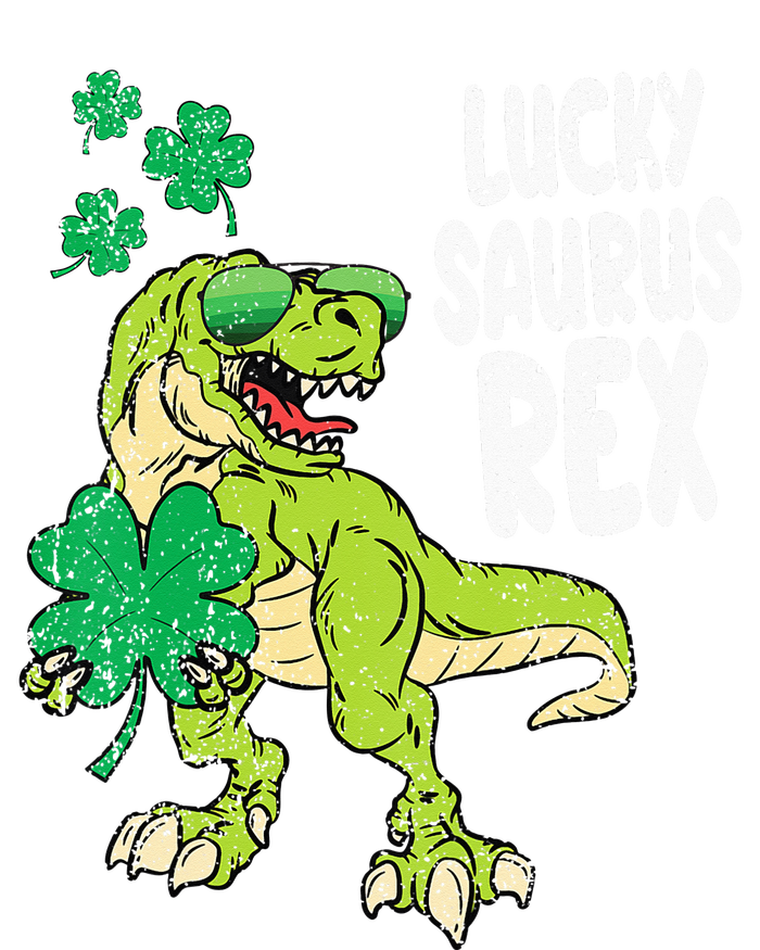 St Patricks Day Lucky Saurus Rex T-Rex USA-Made Doggie Bandana