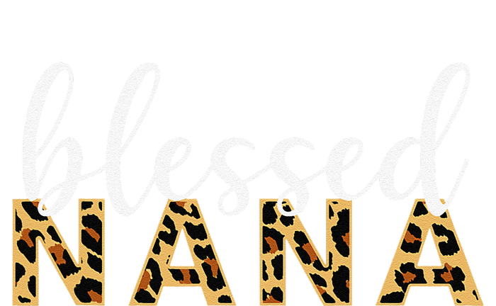 Leopard Print Blessed Nana Cute Cheetah Mother's Day Gift T-Shirt