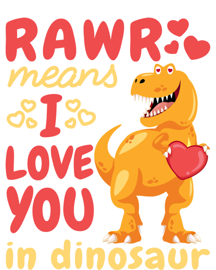 Funny Rawr Means I Love You In Dinosaur Gift Meaningful Gift Women's Flannel Pajama Set