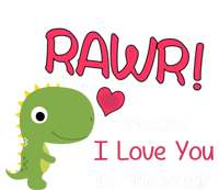 Funny Trex Valentines Day Rawr Means I Love You In Dinosaur Funny Gift T-Shirt