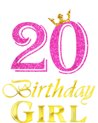 20th Birthday Girl Princess Shirt 20 Years Old 20th Birthday Kids Tie-Dye T-Shirt