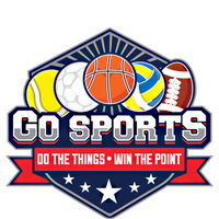 Go Sports Do The Things Win The Points Fan Athletic Game Gift Tote Bag