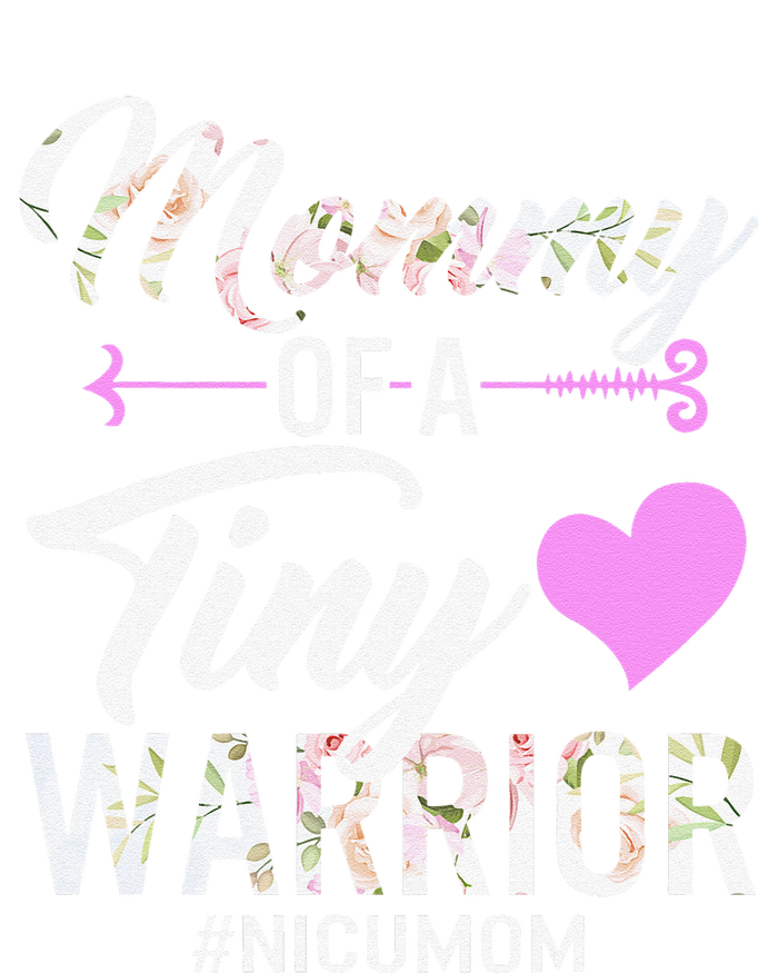 Mothers Day Mommy Of A Tiny Warrior NICU Mom Baby Preemie Baby Long Sleeve Bodysuit