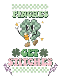 Pinches Get Stitches St Patricks Days Lucky Vibes Clover Irish Drinking Team Sustainable Beanie