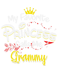 My Favorite Princess Calls Me Grammy Women's Knotted Racerback Tank