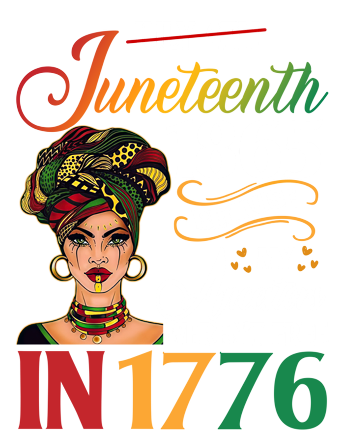 Juneteenth Black Because My Ancestor Weren't Free 1776 Cute Gift Toddler Long Sleeve Shirt