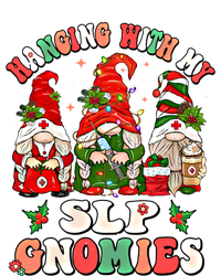 Hanging With My Slp Gnomies Cute Christmas Speech Therapist Gift Hoodie