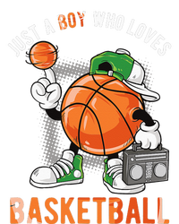 Just A  Who Loves Basketball Grommeted Golf Towel