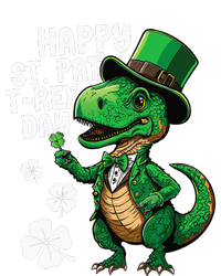 Happy St Pat T-Rex St Patricks Day Dinosaur Leprechaun Funny Ladies Essential Flowy Tank