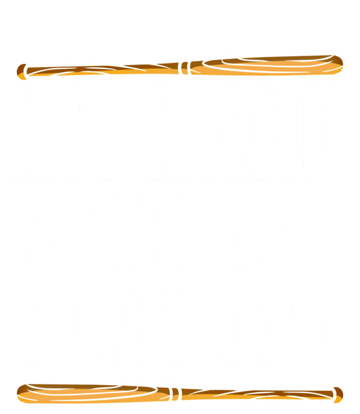 Hit Hard Run Fast Turn Left Gift Funny Baseball Player Gift T-Shirt