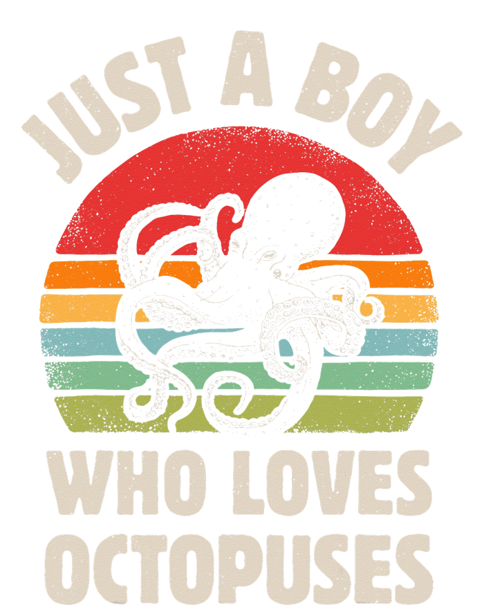 Just A  Who Loves Sea Animals Octopus  T-Shirt