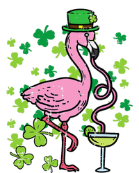 Irish Flamingo Green Saint Patrick Day Lucky St Pattys T-Shirt