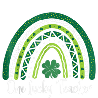 Happy St Patricks Day Cute One Lucky Teacher Rainbow Outfit Baby Long Sleeve Bodysuit