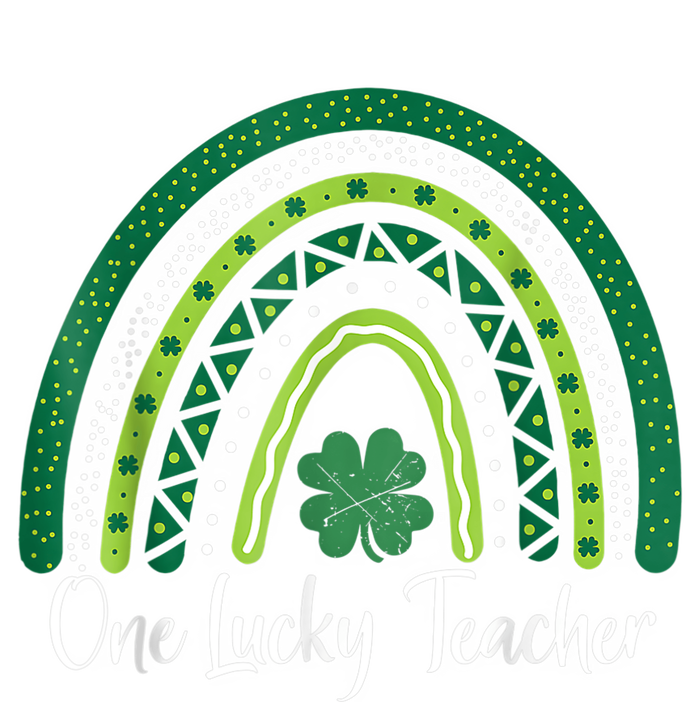 Happy St Patricks Day Cute One Lucky Teacher Rainbow Outfit Baby Long Sleeve Bodysuit