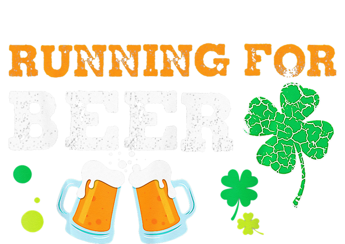 Running For Beer Funny St Patrick's Day Irish T-Shirt