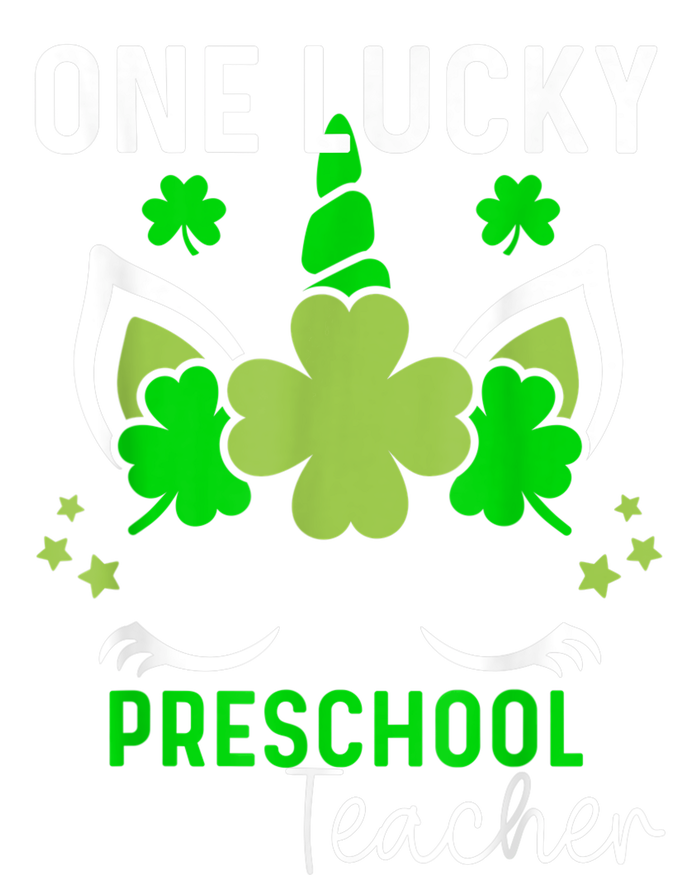 Funny One Lucky Preschool Teacher St. Patricks Day Irish Kids Tie-Dye T-Shirt