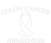 Colon Cancer Ribbon Black Version Ladies Essential Tank