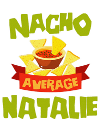 NACHO AVERAGE NATALIE Funny Birthday Personalized Name Gift Valucap Bio-Washed Visor