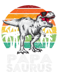 Papasaurus Funny T Rex Dinosaur Papa Saurus Family Matching Tank Top