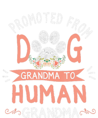 Promoted From Dog Grandma To Human Grandma Mother's Day Tall T-Shirt