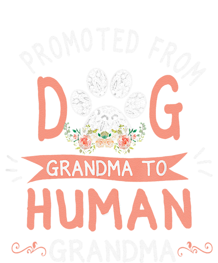 Promoted From Dog Grandma To Human Grandma Mother's Day Tall T-Shirt