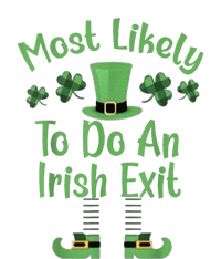 Most Likely To Do An Irish Exit Funny St Patricks Day Bumper Sticker