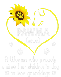 Sunflower Funny Dog Lover Pawma Mother's Day Flexfit Unipanel Trucker Cap