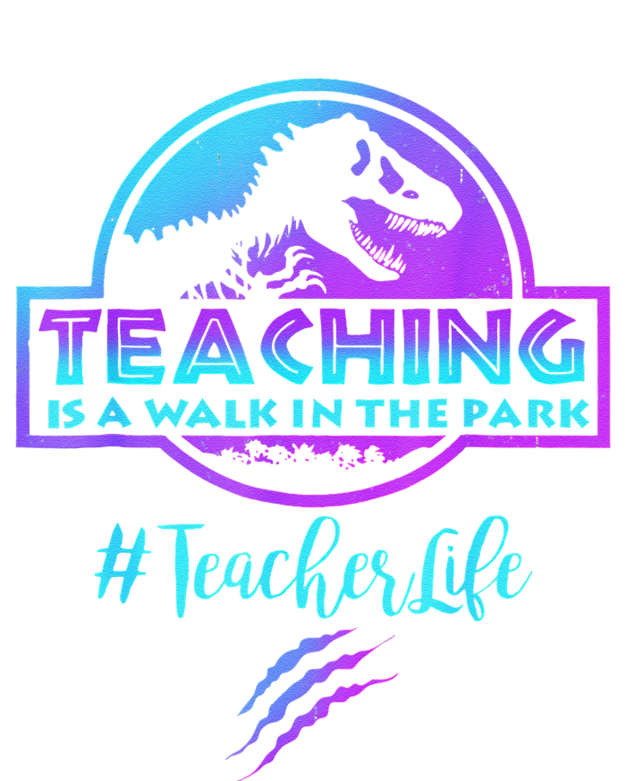 Teaching Is A Walk In Park Teacher Life Funny Mother's Day 16 in Basic Backpack