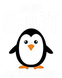 I Am Not Short I'm Penguin Size Funny Cute Funny Gift Infant Baby Jersey Bodysuit