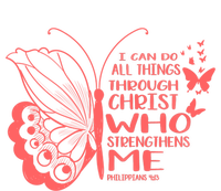 I Can Do All Things Through Christ Religous Bible Butterfly Gift Mesh Reversible Basketball Jersey Tank