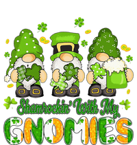 Shamrockin' With My Gnomies green St Patricks Day Kids Long Sleeve Shirt