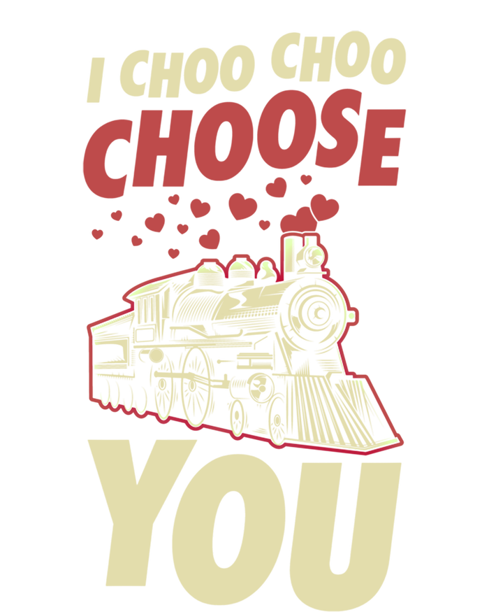 I Choo Choo Choose You Train Themed Valentines Day Meaningful Gift Sweatshirt