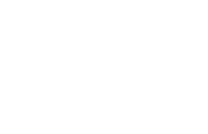 Feminist Af Cute Gift Distressed Vintage Style Gift Kids Hoodie