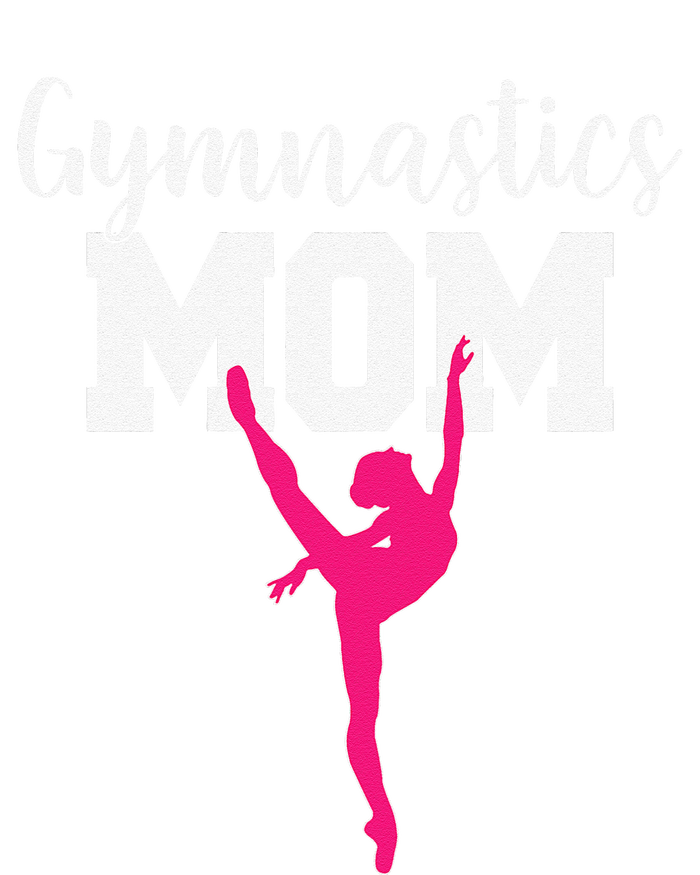 Womens Funny Gymnastics Mom Cute Gymnast Mom Mother's Day Performance Fleece Hoodie