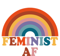 Feminist Af Pocket Vintage Rainbow Empowert Feminism Meaningful Gift T-Shirt