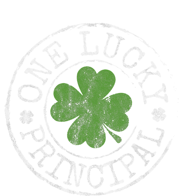 One Lucky Principal Irish Shamrocks Teacher St Patrick's Day T-Shirt